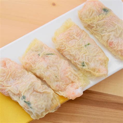 Mr Joys Dim Sum Beancurd Prawn Roll Ntuc Fairprice