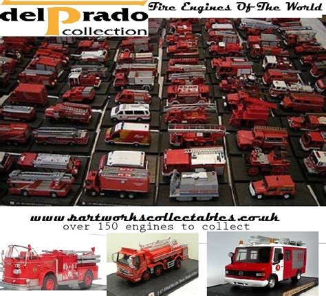 Del Prado Fire Engines Of The World Partworkscollectables