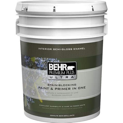 Behr Premium Plus Ultra Gal Medium Base Semi Gloss Enamel Interior