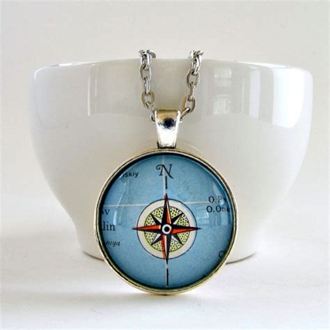 Compass Necklace For Women Compass Jewelry Gift Etsy