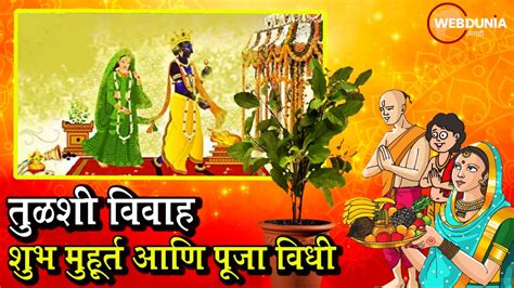 Tulsi Vivah 2022 Muhurat तुळशी विवाह शुभ मुहूर्त आणि पूजा विधी Tulsi