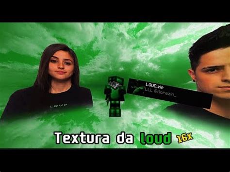 BedWars A Textura Da Loud MINECRAFT YouTube