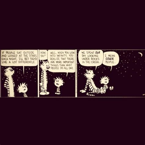 Calvin And Hobbes Daily On Instagram Please Go And Look At The Stars