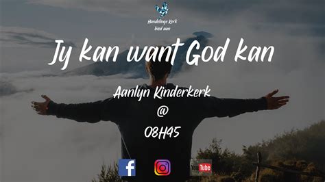 Handelinge Aanlyn Jy Kan Want God Kan Kinderkerk YouTube