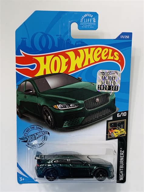 Hot Wheels Factory Set Jaguar Xe Sv Project Black