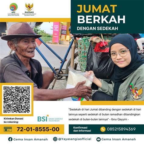 Jum At Berkah Dengan Sedekah Gema Insan Amanah