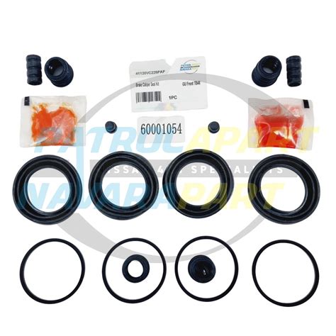 Brake Caliper Seal Rebuild Kit Suit Nissan Gu Y Tb L Front