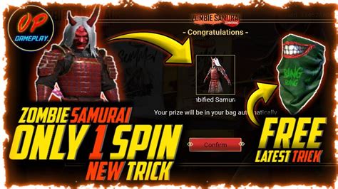 Zombie Samurai Bundle Only One Spin Trick How To Get Free Samurai