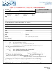 City Of Charlotte North Carolina Application For Individual Floodplain