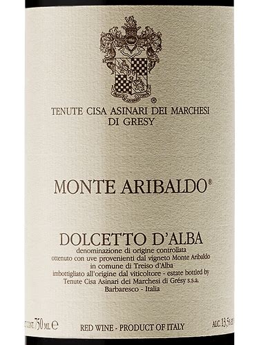 2015 Marchesi Di Gresy Dolcetto Dalba Monte Aribaldo Vivino