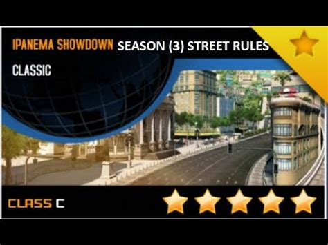 Ipanema Showdown Classic Class C Season Street Rules