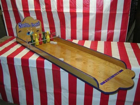 Shuffleboard Carnival Game Carnival Games Backyard Games Carnival