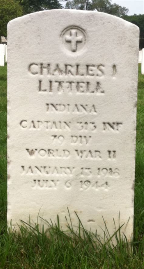 CPT Charles Ira Littell 1918 1944 Find A Grave Memorial