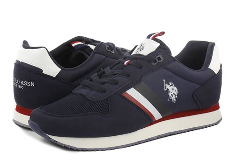 Us Polo Assn Niske Cipele Plave Sneaker Nobil006 Office Shoes