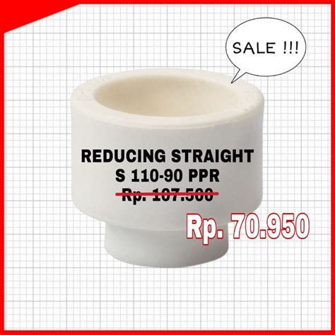 Jual Fitting Pipa Ppr Westpex Reducing Straight S110 90 Shopee Indonesia