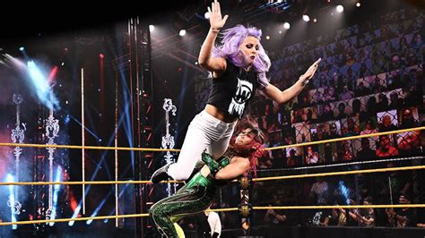 Poppy Brings Out A Returning Io Shirai Wwe Nxt June 8 2021 Wwe