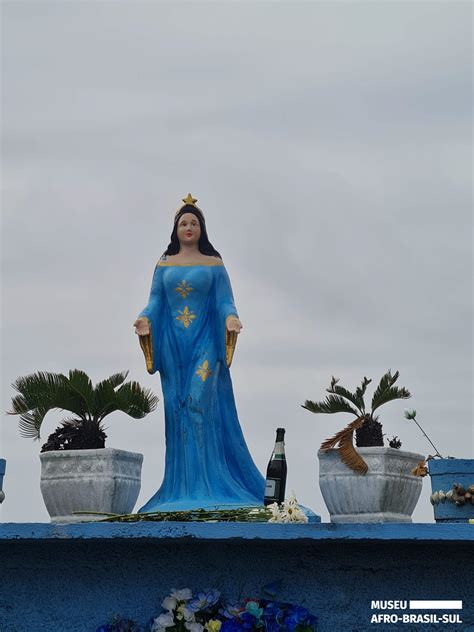 Proteção da Orixá Iemanjá Rainha do mar Museu Afro Brasil Sul MABSul