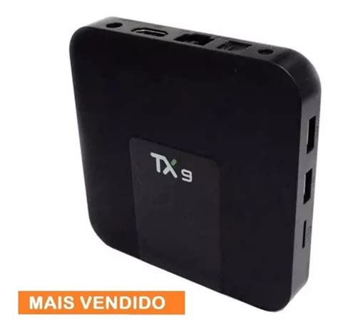 Smartv Box Tx Aparelho Para Transformar Tv Comum Em Smart