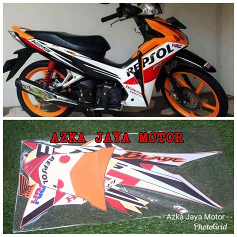 Ide Modifikasi Motor Honda Blade 2009 Terkeren Honda Desain