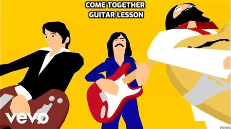 Come Together guitar TAB how to play Come Together by The Beatles