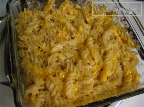 Baked Rotini And Cheese Busy Mom Recipes