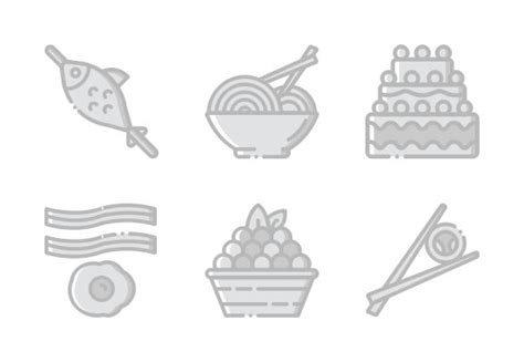 Gastronomy Greyscale Vol Icons By Smashicons Greyscale How