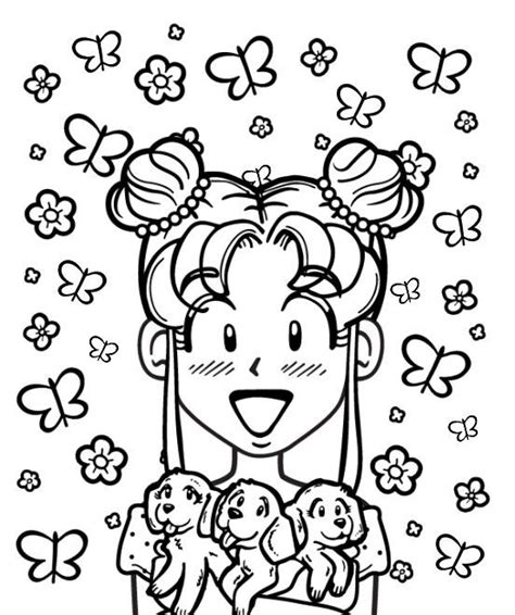 Printable Dork Diaries Coloring Sheet Nikki Maxwell In 2023 Dork