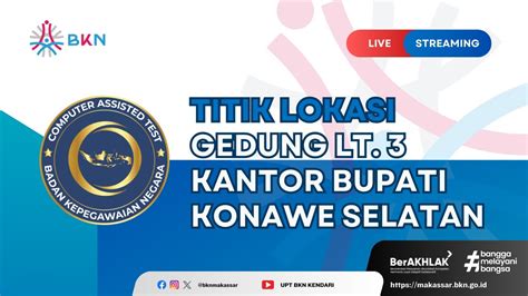 LIVE SCORE SKD CPNS TAHUN 2024 TILOK LT 3 KANTOR BUPATI KONAWE