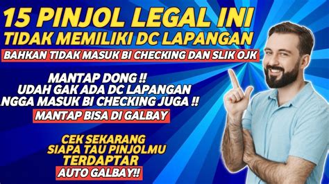 UPDATE TERBARU 15 PINJOL LEGAL INI TIDAK PUNYA DC LAPANGAN SOLUSI