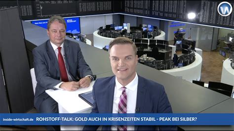 Michael Blumenroth Im Rohstoff Talk Gold Immer Dann Gefragt Wenn Ein