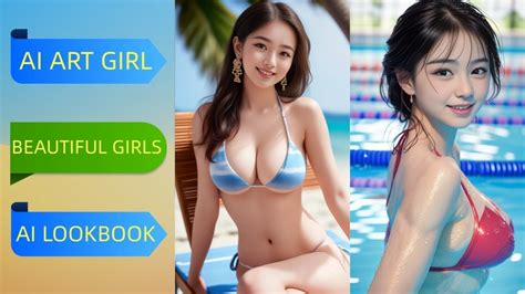 Ai Art Girl Bikini girl AI Lookbook ai룩북 YouTube