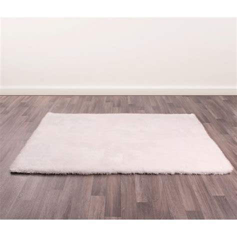 HMC Indigo Ivory Plain Shaggy Rug Ashanti Rugs