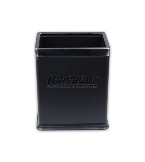 Jual Tempat Sampah Dust Bin 22 5x16 5x27 5cm Black Krisbow Di Lapak