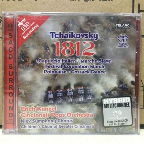 Cd Sacd Tchaikovsky Erich Kunzel Cincinnati Pops Orchestra