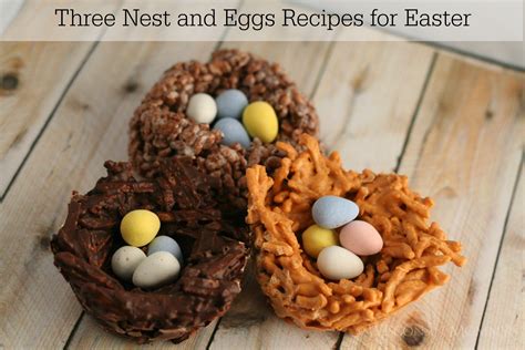 Three Easter Birds Nest Recipes | Wisconsin Mommy