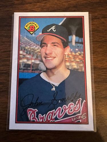 1989 Bowman John Smoltz 266 Rookie Baseball Card EBay