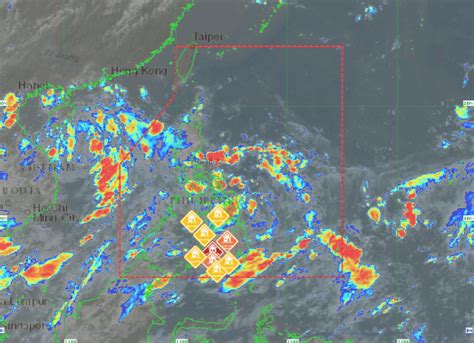 Lpa Spotted Inside Par Possible To Become A Typhoon Pagasa