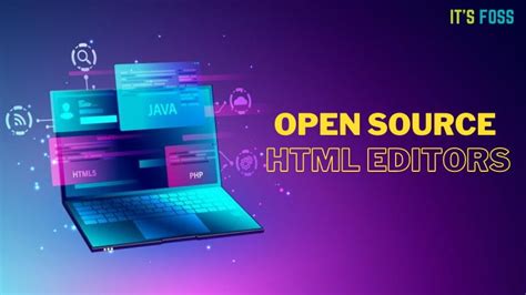 Diteurs Html Et Css Opensource