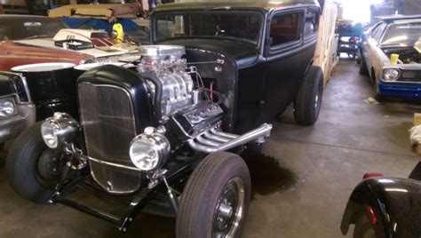 Chopped All Steel Tudor Sedan Classic Ford Tudor 1932 For Sale