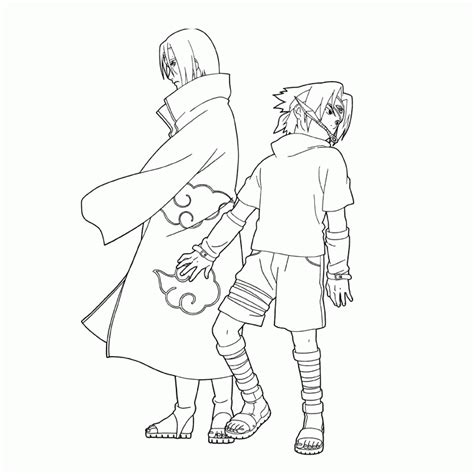 Free Naruto Shippuden Coloring Pages Coloring Home