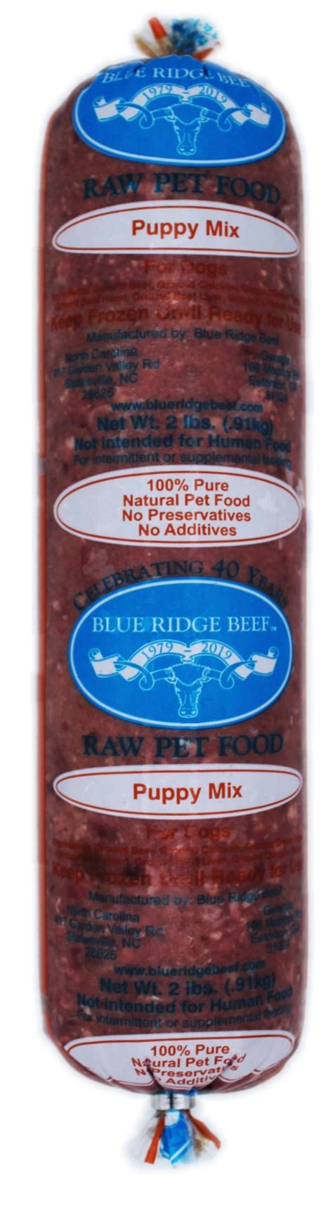 Raw Pet Food for Puppies (Dogs) — Blue Ridge Beef