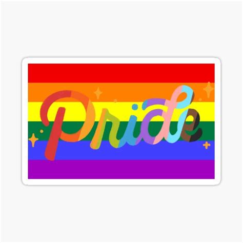 Gay Pride Flag Sticker For Sale By Quamrul Redbubble