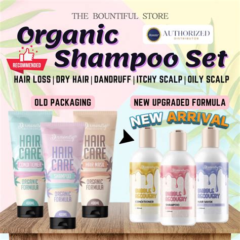 Sg Stock Dixmondsg Organic Shampoo Set Fast Hair Growth Sensitive Scalp Repair Hair Scalp