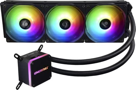 Enermax Liqmax Iii Addressable Rgb 360 All In One Cpu Water Cooler Dual Chamber Intelamd Am4