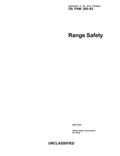 Buy Department Of The Army Pamphlet Da Pam Range Safety April