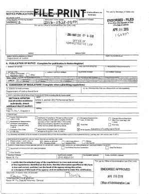 Fillable Online Oag Ca Doj Performance Bond Form Attorney General