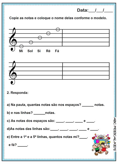 Atividade Musical Infantil - Abc Musical Kid's : Atividades de Musicalização Infantil