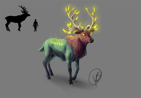 Artstation Ancient Elk