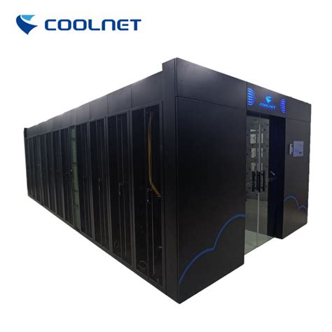 Cold Aisle Containment Prefabricated Modular Data Center Air Cooling