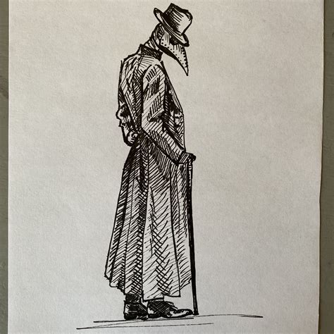 black plague drawing 1